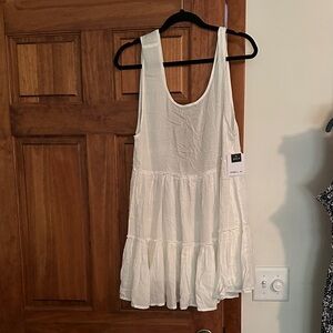 O'Neill Linnet White swim cover up Dress NWT